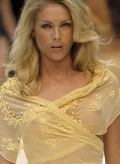 Ana Hickmann  in See Through Runway Photo's