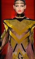 Georgina Stojiljković in See Through Runway Photo's