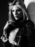Anja Rubik nude in  Anja Rubik in Hedi Slimane’s YSL Spring 2013 Campaign 