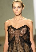 Valentina Zelyaeva in Unknown See Through Runway Pictures