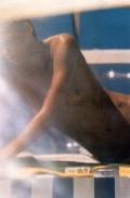 Carmen Kass nude in Topless sunbathing