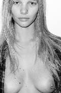 Marloes Horst nude in topless photoshoot
