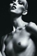 Anja Rubik nude in Vogue JP