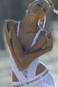 Anja Rubik nude in VogueFR