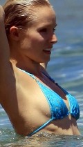 Kristen Bell in bikini