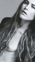Dree Hemingway nude in Vogue FR