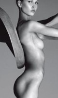 Karlie Kloss nude in Vogue IT