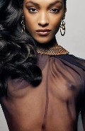 Jourdan Dunn in Unknown See Through