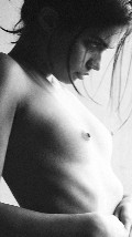 Sara Sampaio nude in topless photo shoot