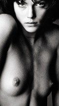 Mini Anden nude in topless photoshoot