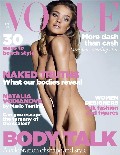 Natalia Vodianova nude in Vogue UK