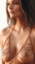 Eniko Mihalik nude in ELLE FR