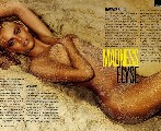 Elyse Taylor nude in topless photoshoot