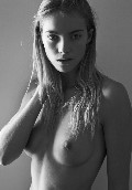 Elyse Taylor nude in topless photoshoot