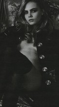 Cara Delevingne nude in Interview