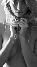 Elyse Taylor nude in topless photoshoot