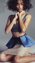 Shanina Shaik in Vogue AU