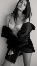 Shanina Shaik in Unknown Lingerie Photos