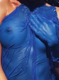 Martha Hunt nude in LUI