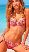 Caroline Corinth in Victoria's Secret Swim 