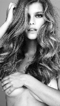Nina Agdal  nude in topless photoshoot