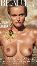 Edita Vilkeviciute nude in Vogue FR