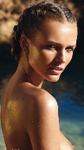 Edita Vilkeviciute nude in Vogue FR