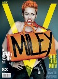 Miley Cyrus nude in V