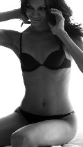 Zoe Saldana in Calvin Klein 