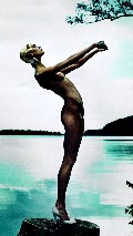 Karlie Kloss nude in Vogue