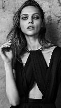 Sasha Pivovarova in Saint Laurent Resort