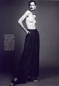 Iris Strubegger nude in Vogue FR