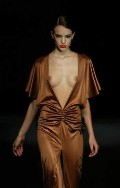 Jade Foret nude in catwalk oops