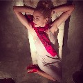 Jaime King in see  through