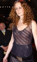 Jean Butler in see through