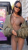 Jourdan Dunn in see  through