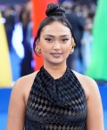 Joy Crookes in see  through