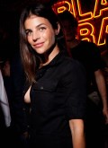Julia Restoin Roitfeld nude in Nip slip