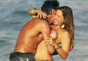 Julieta Camaño nude in Topless sunbathing