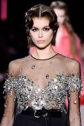 Kaia Gerber in see  through