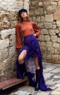 Karmen Pedaru in Harper's Bazaar AU
