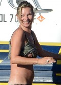 Kate Moss nude in Nip slip