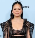 Kelly Marie Tran in see  through