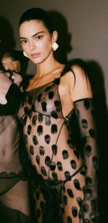 Kendall Jenner in see  through