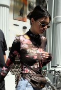 Kendall Jenner in see  through