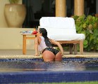 Kim Kardashian in see  through