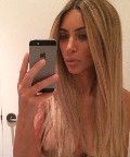 Kim Kardashian nude in nip slip