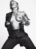 Lady GaGa nude in Vogue IT