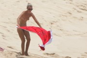 Laeticia Hallyday nude in topless