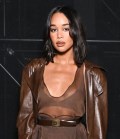 Laura Harrier in see through